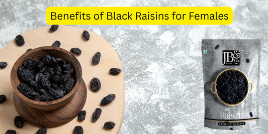 Benefits of Black Raisins for Females