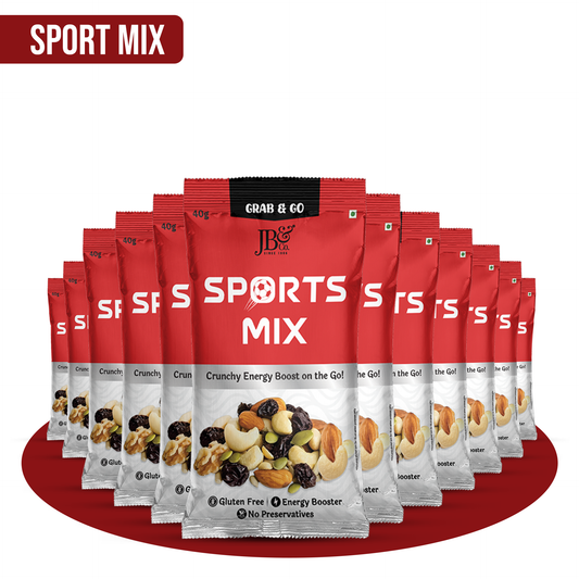 Fuel Your Day with JB&CO Sports Mix Grab & Go Pack – The Perfect Energy Booster
