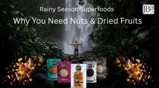 Power Up Your Monsoon with Dry Fruits