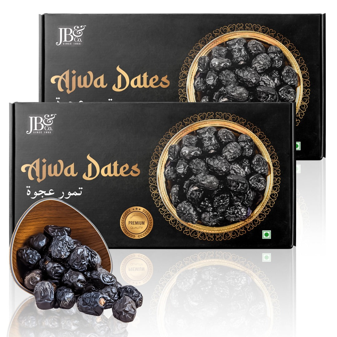 Ajwa Dates - From Madina - Super Saver | Pack of 500g X 2