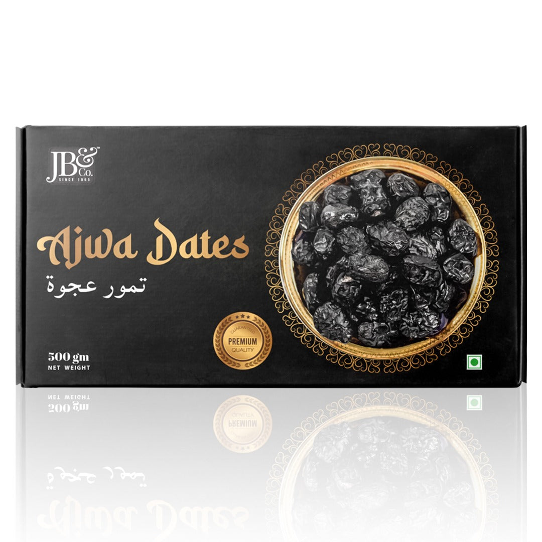 Ajwa Dates - Khajoor Imported from Madina | 500g