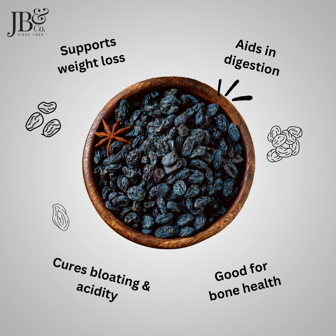 black raisins benefits