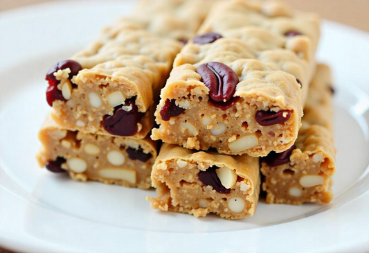 Homemade Energy Bars with Dry Fruits and Nuts