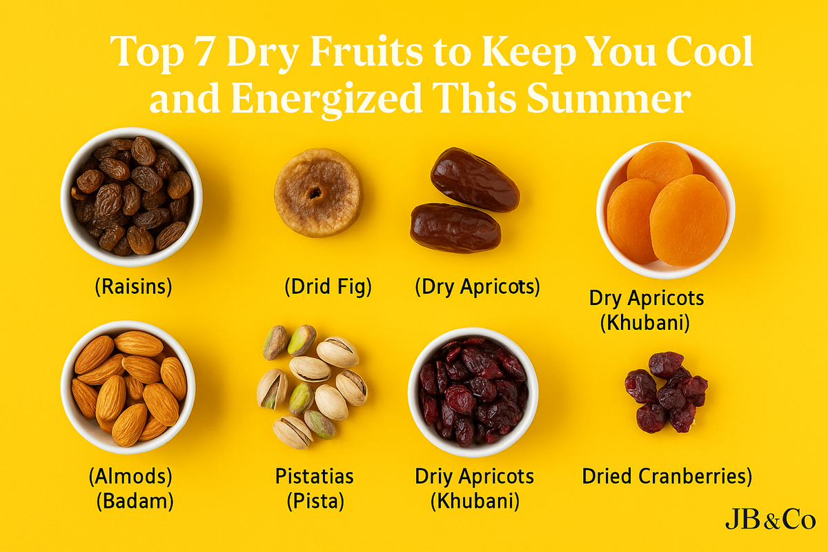 Top 7 Dry Fruits to Keep You Cool and Energized This Summer – JB&Co ...
