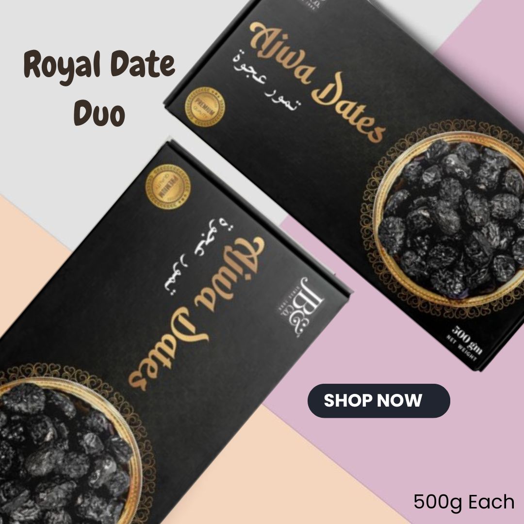 Royal Ajwa Dates Super Saver | Pack of 500g X 2
