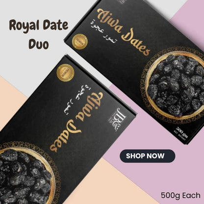 Royal Ajwa Dates Super Saver | Pack of 500g X 2
